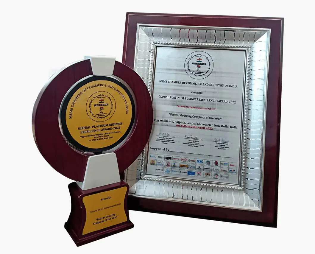 Global Platinum Business Excellence Award(MSMECCII)